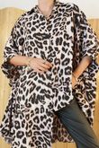 Leopard Shirt Tunic Rose /14=